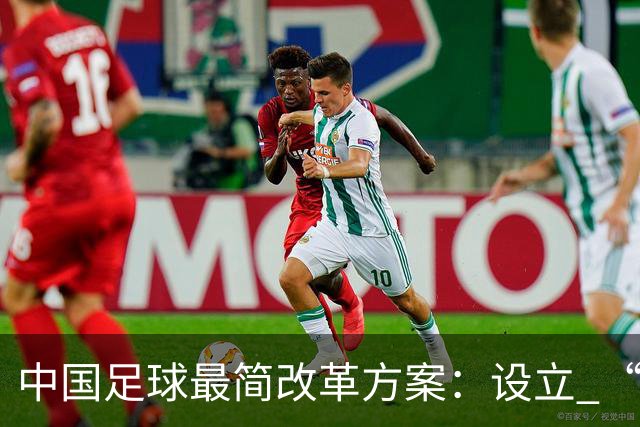 中国足球最简改革方案：设立 “中国杯”，省队争霸选出国足